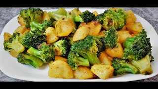 Hoy cocinamos brócoli con patatas al ajillo y pimentón. Broccoli recipe 🥦
