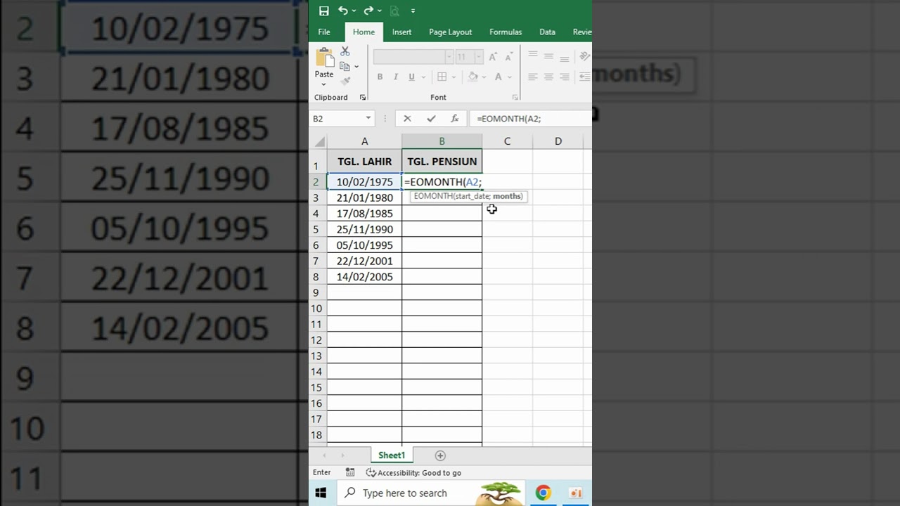 How to Calculate Retirement Date #shorts