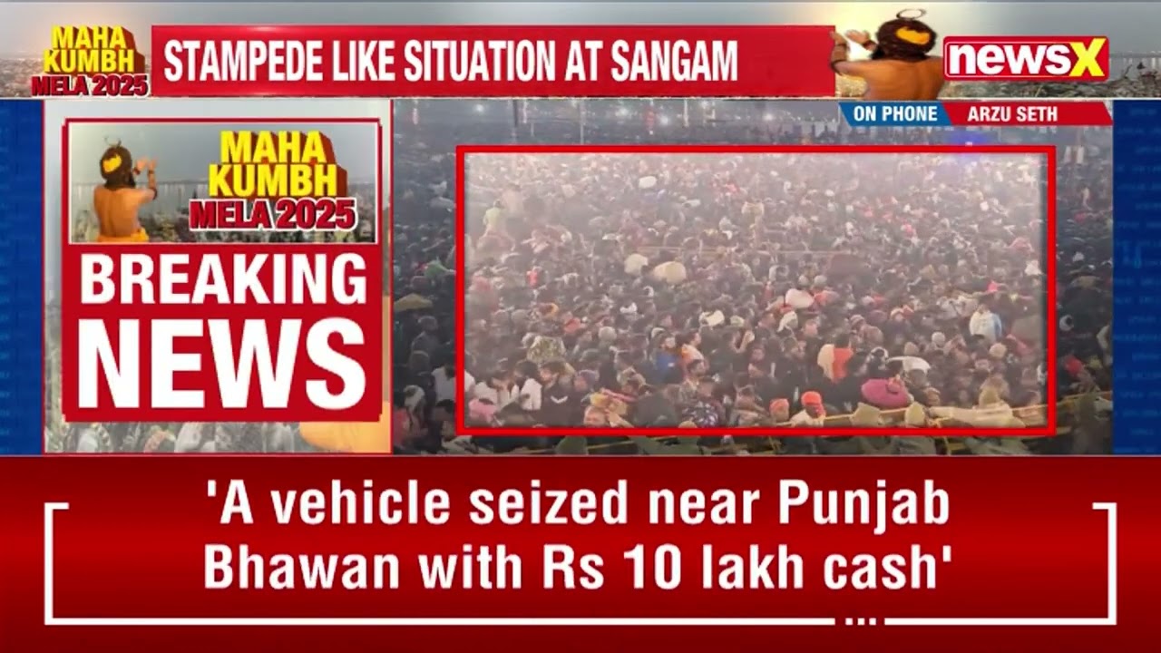 Mahakumbh Stampede: Yogi Adityanath Orders Probe Into Mahakumbh Stampede Tragedy | NewsX