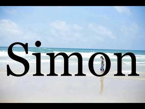 How To Pronounce Simon🌈🌈🌈🌈🌈🌈Pronunciation Of Simon