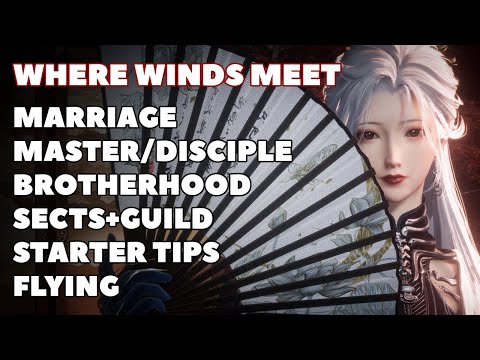 Where Winds Meet - Social Groups and Important Tips