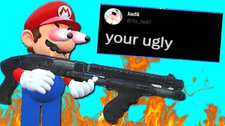 Mario Reacts To People Roasting Him