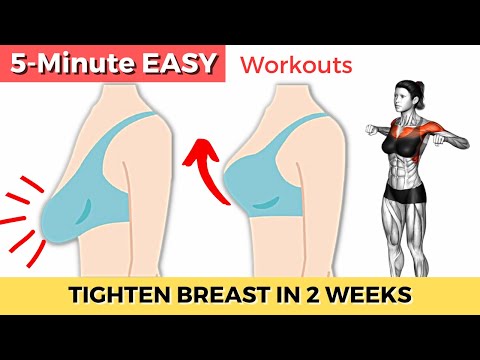LIFT SAGGING BREASTS Naturally with this workout No Jumping