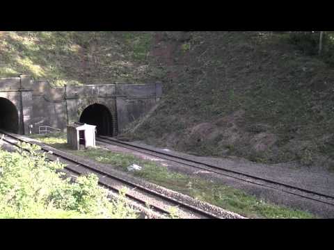 67001 Emerging Out Of Dinmore Tunnel Hereford On The 1v31 Holyhead Cardiff Service 20 9 13