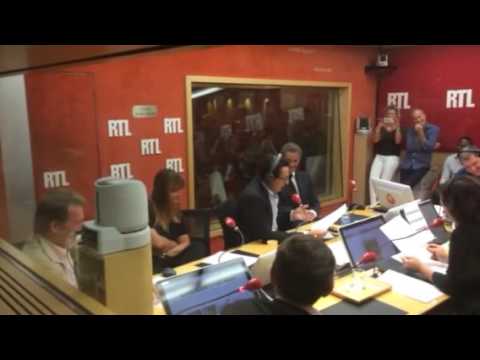 Laurent Gerra imite Nicolas Sarkozy devant Nicolas Sarkozy sur RTL