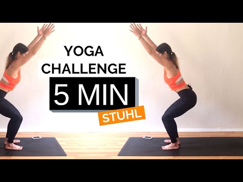 Stuhl Pose I 5 Minuten Yoga Challenge I Bein Po Oberschenkel Workout