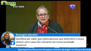 Retrospectiva Discursos Vereadora Lourdes Sprenger na Câmara Municipal de Porto Alegre