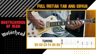 Download lagu Motorhead- Brotherhood of Man- Guitar Cover | Screen TAB mp3