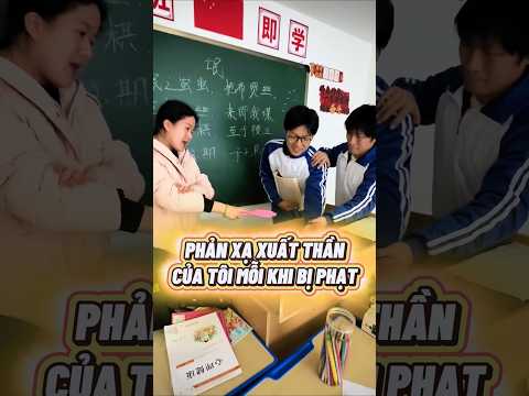Phản xạ xuất thần của tôi mỗi khi bị phạt #shorts
