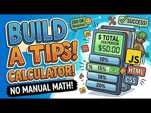 Tip Calculator Using Html Javascript