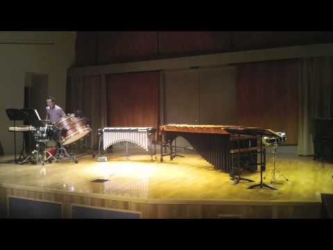 Derek Tywoniuk performs Xenakis' "Rebonds b"