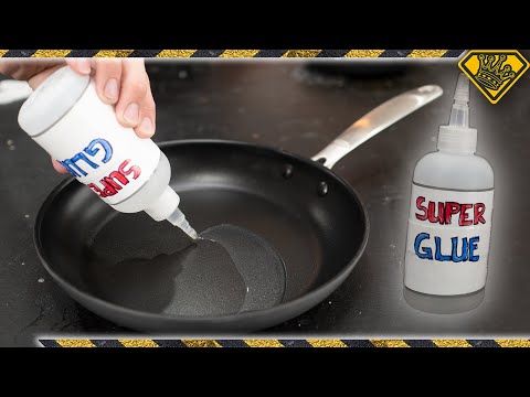 How Well Will The Stickiest Glues Stick To A Non-Stick Pan?