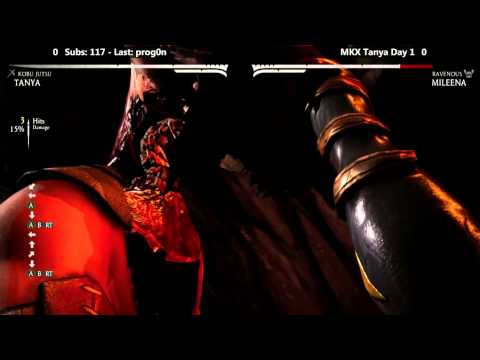 Mortal Kombat X - Tanya X-Ray [720p/60fps]