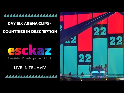 ESCKAZ in Tel Aviv: Day Six rehearsals - countries in description