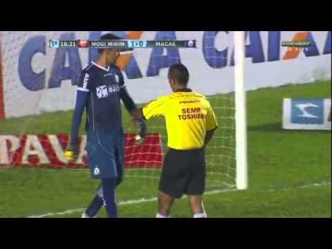 Mogi Mirim 3 x 1 Macaé - Série B  2015 Gols de Rivaldo Junior e Rivaldo