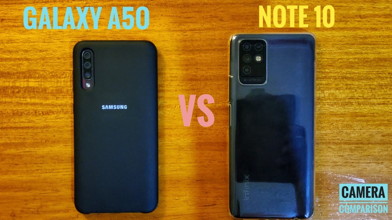 Samsung galaxy a50  vs Infinix  note 10 | simple camera comparison .