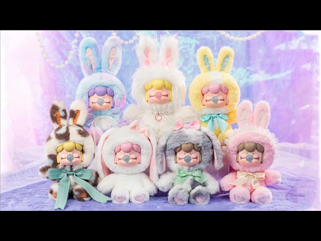 Vídeo relacionado con Rolife Nanci Shining Bunny Blind Box, 1 Figura Aleatoria de 6, Vinyl Plush Figura De Acción 26cm, Anime Figura Coleccionable Juguete Regalo para Coleccionistas