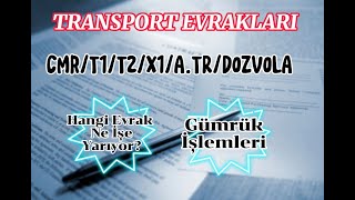 Dönüş Yükü Evrak Prosedürleri | Gümrük İșlemleri |
