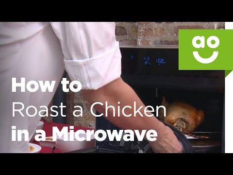 How to roast a chicken in a microwave | ao.com with...
