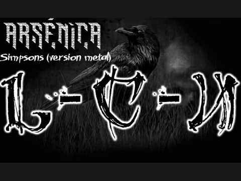 Arsenica - Simpsons Metal - Opening programa Los Cuervos de la Noche