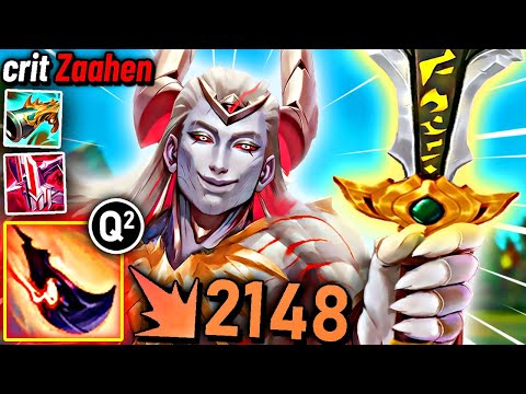 New 100% CRIT ZAAHEN is just RIDICULOUS...