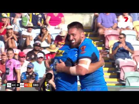 2017 Rugby League World Cup: Italy v USA
