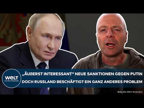 UKRAINE-KRIEG: Neue Sanktionen gegen Putin! Doch Russland beschäftigt ein anderes Problem