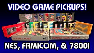 Nintendo Game Collection Update! Recent NES and Famicom Pickups!