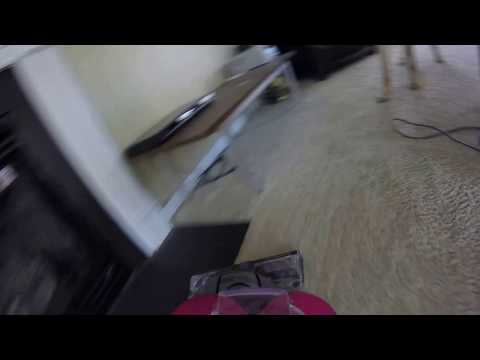 Vacuuming stairs with a GoPro Part1