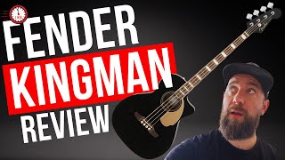 Video thumbnail for Fender Kingman Acoustic Bass Review - WTF do these extra knobs do!? by 1minutebass