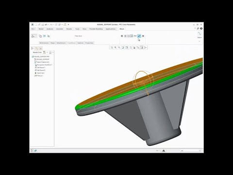 Enhanced Rounds Support in PTC Creo Flexible Modeling