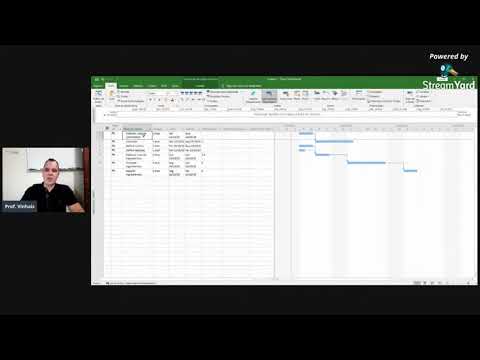Gerenciando Projetos com MS Project 2016: Aula 7/12 - Tarefas, dependências e agrupar atividades.