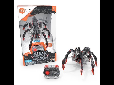 Hexbug Black Widow RC Spider Review!