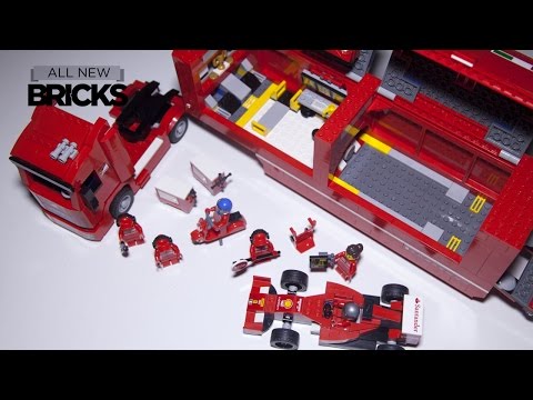 Vidéo LEGO Speed Champions 75913 : F14 T et son camion scuderia Ferrari