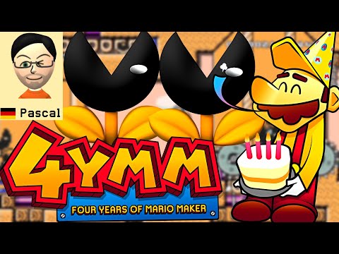 4 Years of Mario Maker 🎉 Muncherous Temple 🎉 GM_Pascal
