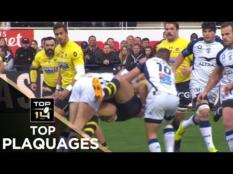 TOP Plaquages de la J16 – TOP 14 – Saison 2017-2018