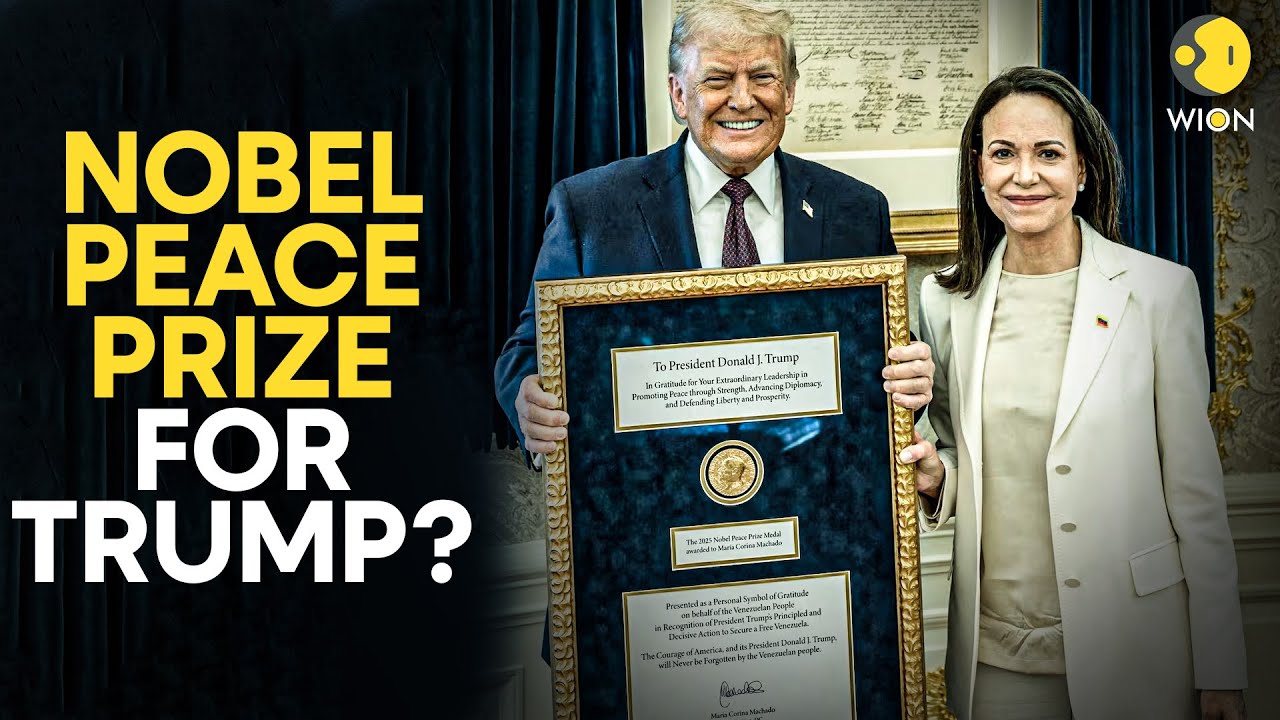 US-Venezuela LIVE: Machado Gives Nobel Peace Prize Medal To Trump Calls It A Gesture Of Gratitude