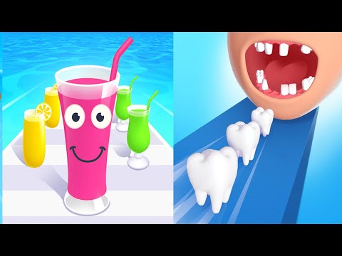 Juice Run VS Smile Rush - All Levels SpeedRun Gameplay Android iOS Ep 2