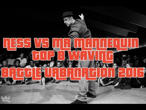 NESS vs MR MANNEQUIN x Waving Top 8 x Battle URBANATION 2016