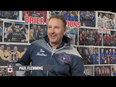 Media Scrum - Draw 2 - 2022 Tim Hortons Brier
