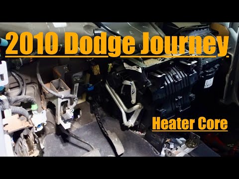 2010 Dodge Journey Heater Core (The Right Way)