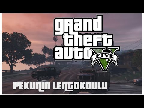 GTA V - Pekunin lentokoulu