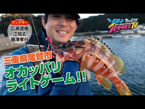 三重県・尾鷲でオカッパリライトゲーム（ソルパラTV・第117回2022年12月22日放送）