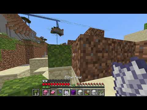 Farming moss in sand quarry