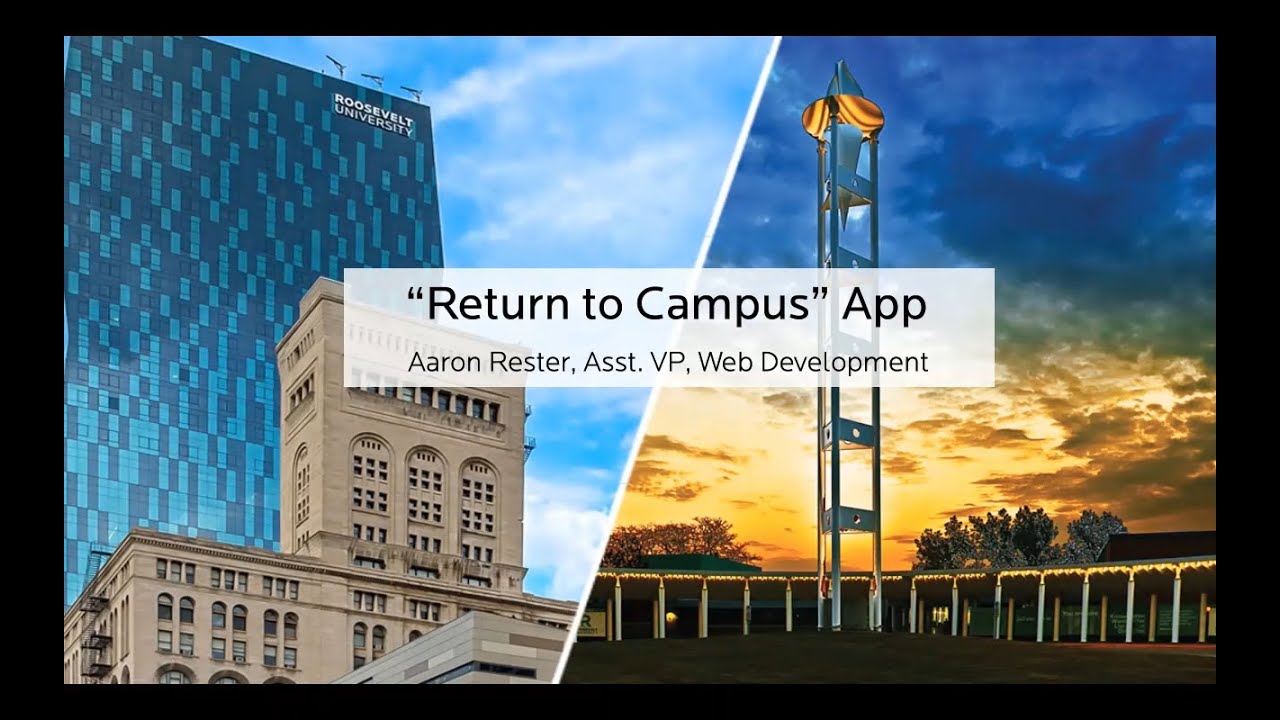 Using The Return to Campus App | For Students, Faculty and Staff
