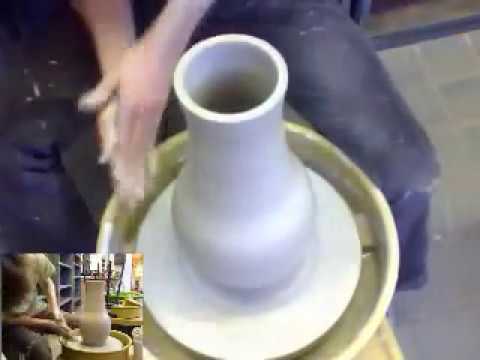 1. Throwing a Long Necked Vase Pt. 1: James Blotiau
