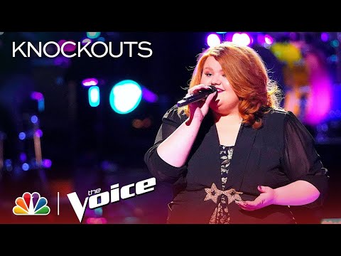 The Voice 2018 Knockouts - MaKenzie Thomas: "How Deep Is Your Love"