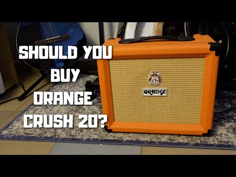 ORANGE CRUSH 20 - IS IT A GOOD AMP? Review & Sound Demo