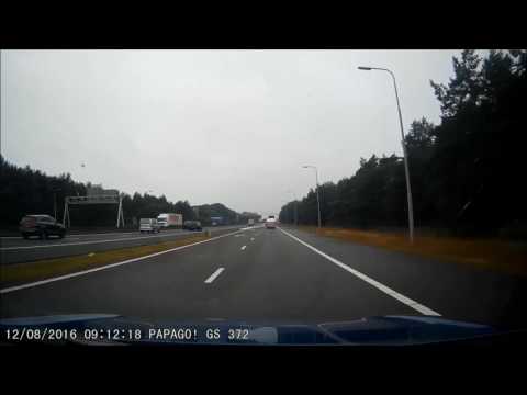 Busje van Heebink met grote haast