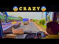 EXTREMELY AGGRESSIVE HIGHSPEED VOLVO BUS Driving By SBSTC VOLVO Bus Skilled Bus Driving